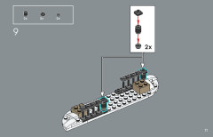 LEGO 10308 instructions page 11 – build guide