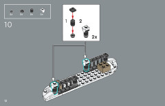 LEGO 10308 instructions page 12 – build guide
