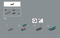 LEGO 10308 instructions page 17 – build guide