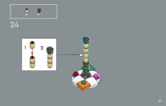 LEGO 10308 instructions page 27 – build guide