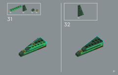 LEGO 10308 instructions page 31 – build guide