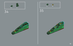 LEGO 10308 instructions page 33 – build guide