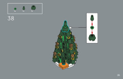LEGO 10308 instructions page 35 – build guide