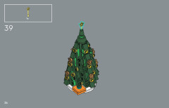 LEGO 10308 instructions page 36 – build guide