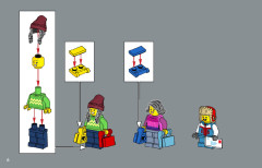 LEGO 10308 instructions page 6 – build guide
