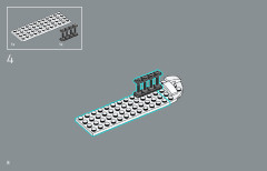 LEGO 10308 instructions page 8 – build guide