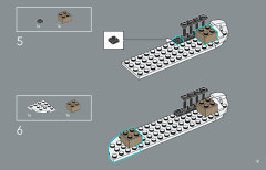 LEGO 10308 instructions page 9 – build guide
