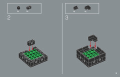 LEGO 10309 instructions page 9 – build guide
