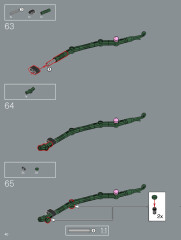 LEGO 10311 instructions page 40 – build guide