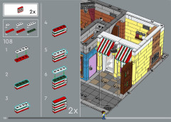 LEGO 10312 instructions page 102 – build guide