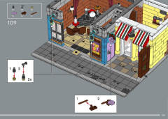 LEGO 10312 instructions page 103 – build guide