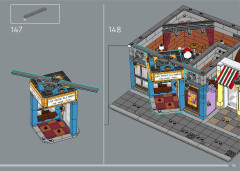 LEGO 10312 instructions page 113 – build guide