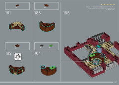 LEGO 10312 instructions page 137 – build guide