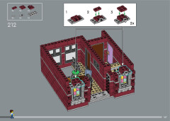 LEGO 10312 instructions page 167 – build guide