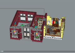 LEGO 10312 instructions page 190 – build guide