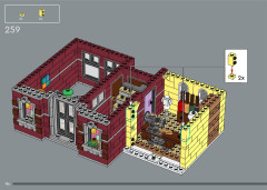 LEGO 10312 instructions page 194 – build guide