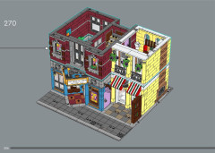 LEGO 10312 instructions page 206 – build guide