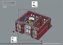 LEGO 10312 instructions page 267 – build guide