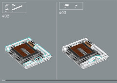 LEGO 10312 instructions page 306 – build guide