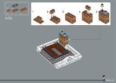 LEGO 10312 instructions page 307 – build guide