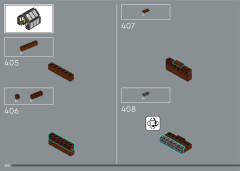 LEGO 10312 instructions page 308 – build guide