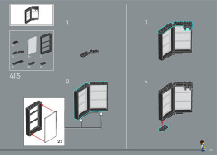 LEGO 10312 instructions page 313 – build guide