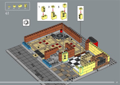 LEGO 10312 instructions page 45 – build guide