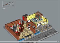 LEGO 10312 instructions page 57 – build guide