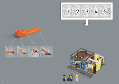 LEGO 10312 instructions page 6 – build guide
