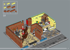 LEGO 10312 instructions page 61 – build guide