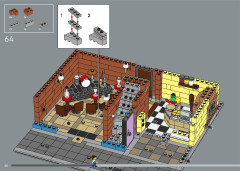 LEGO 10312 instructions page 66 – build guide