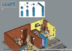 LEGO 10312 instructions page 74 – build guide