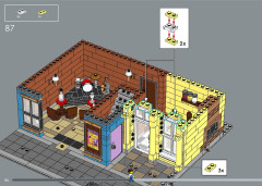 LEGO 10312 instructions page 84 – build guide