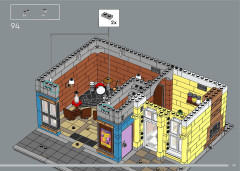 LEGO 10312 instructions page 91 – build guide