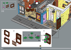 LEGO 10312 instructions page 96 – build guide