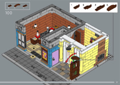 LEGO 10312 instructions page 97 – build guide