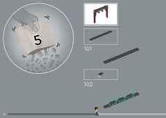 LEGO 10312 instructions page 98 – build guide