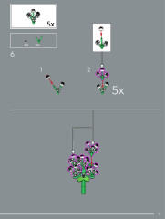 LEGO 10313 instructions page 15 – build guide