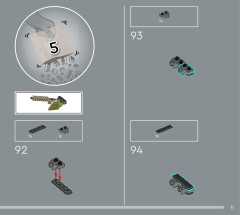 LEGO 10314 instructions page 11 – build guide