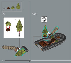 LEGO 10314 instructions page 14 – build guide