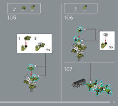 LEGO 10314 instructions page 17 – build guide