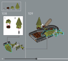 LEGO 10314 instructions page 18 – build guide
