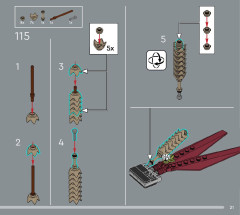 LEGO 10314 instructions page 21 – build guide