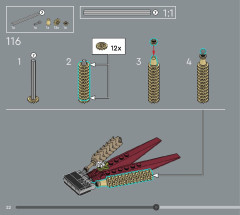 LEGO 10314 instructions page 22 – build guide