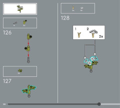 LEGO 10314 instructions page 28 – build guide