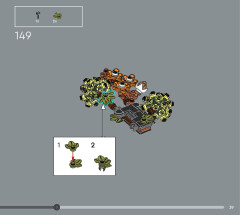 LEGO 10314 instructions page 39 – build guide