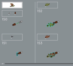 LEGO 10314 instructions page 40 – build guide