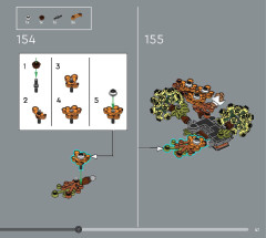 LEGO 10314 instructions page 41 – build guide