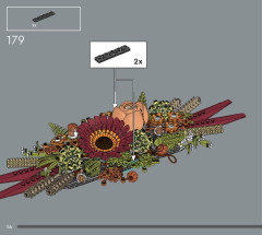 LEGO 10314 instructions page 54 – build guide