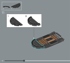 LEGO 10314 instructions page 12 – build guide